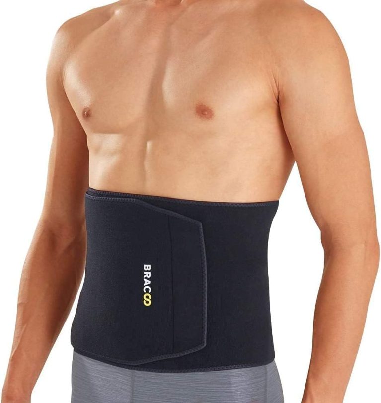 Bracoo Ceinture Abdominale de Sudation SE22 - Ceinture Amincissante Néoprène pour Femme et Homme, Gaine Ventre Plat pour Sport et Sauna