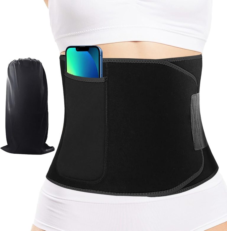 Ceinture de Sudation, LUZOON Homme et Femme Ceinture Abdominale Néoprène Fitness Sauna Ceinture Amincissant Réglable