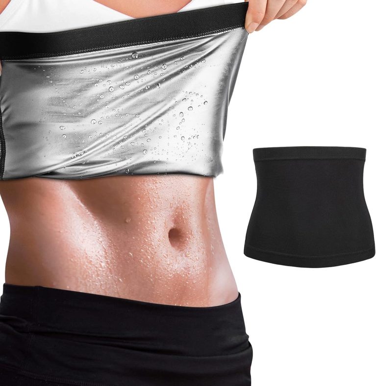 MoKo Ceinture de Sudation, Ceinture Abdominale Amincissante Ajustable, Ceinture Sport Soutien du Dos Homme et Femme pour Fitness Sauna Minceur Fitness Jogging Yoga