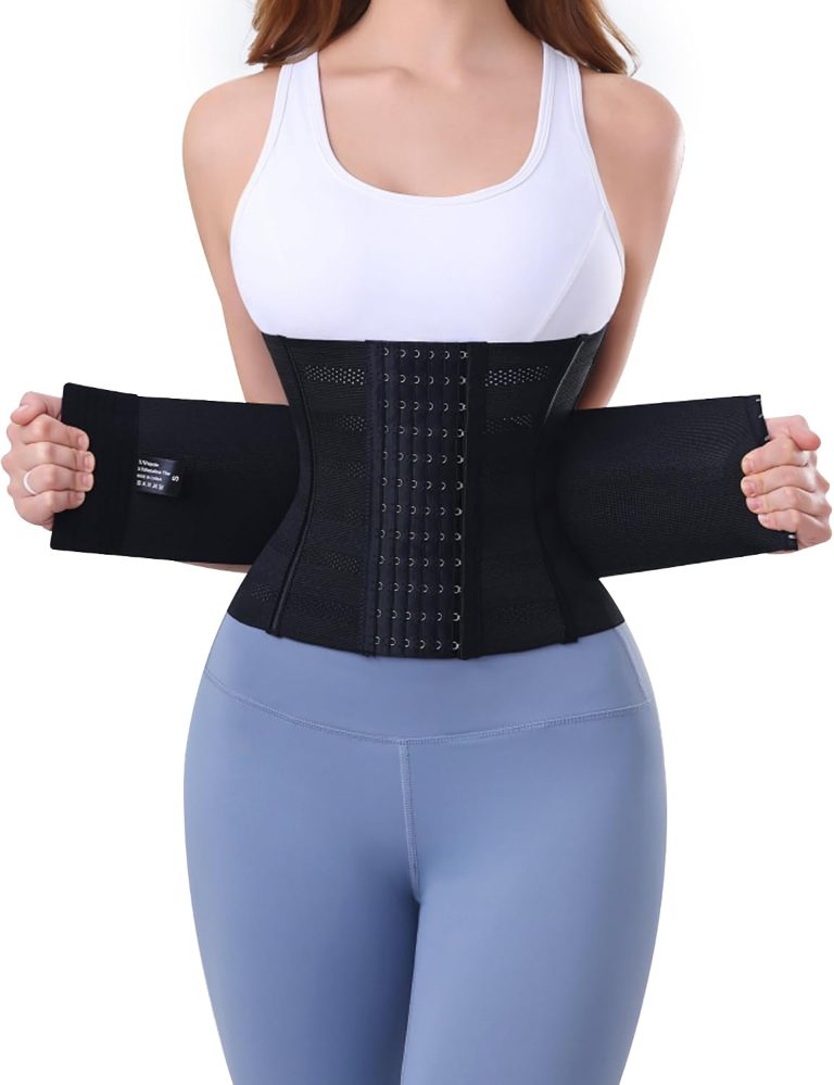 PQWEUU Ceinture de Sudation Waist Trainer Corset Minceur Ventre Plat
