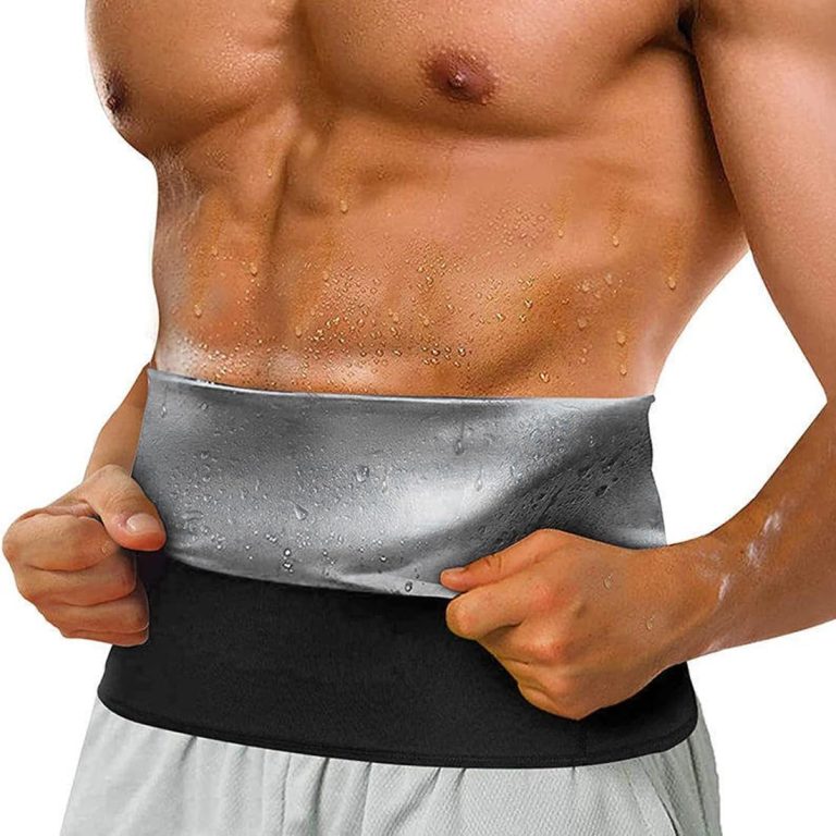 THQAE Ceinture de Sudation Abdominale Unisexe, Ajustable, Grande Taille 4XL/5XL