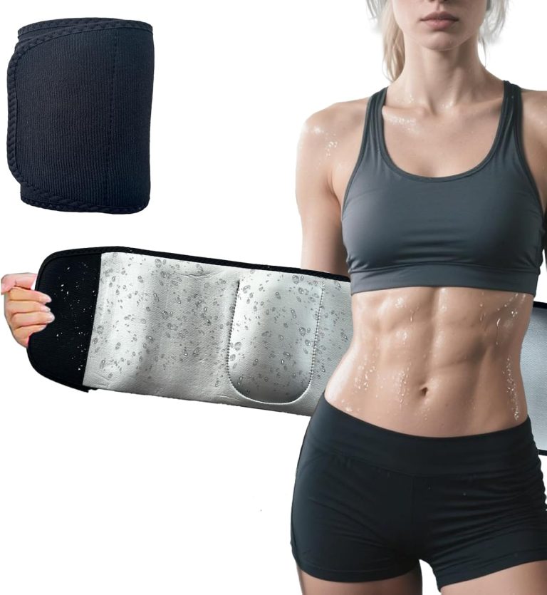 Zoyrin Ceinture d'entraînement 130 cm avec poche téléphone, Effet Sauna
