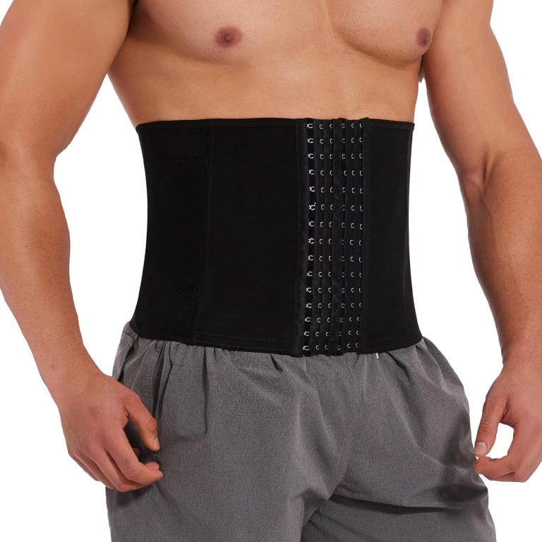 SLIMBELLE Ceinture Amincissante Homme Ceinture de Fitness et de Sudation Réglable
